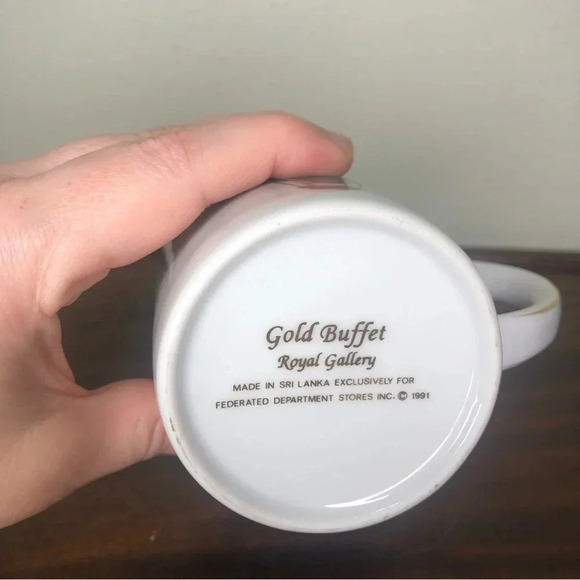 Gold Buffet Royal Gallery Hot Air Balloon Coffee Mug - Picture 6 of 6